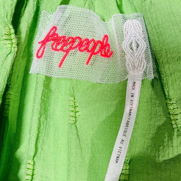 Free People Lime Green Backless Maxi Dress - Picture 6 of 6